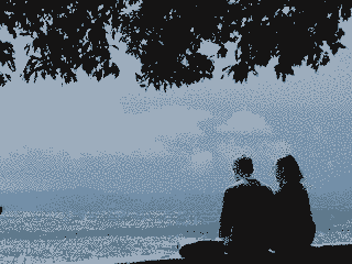 A couple in Florence